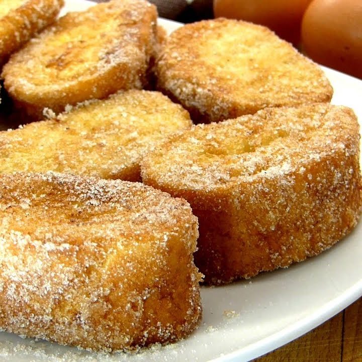Torrijas con canela